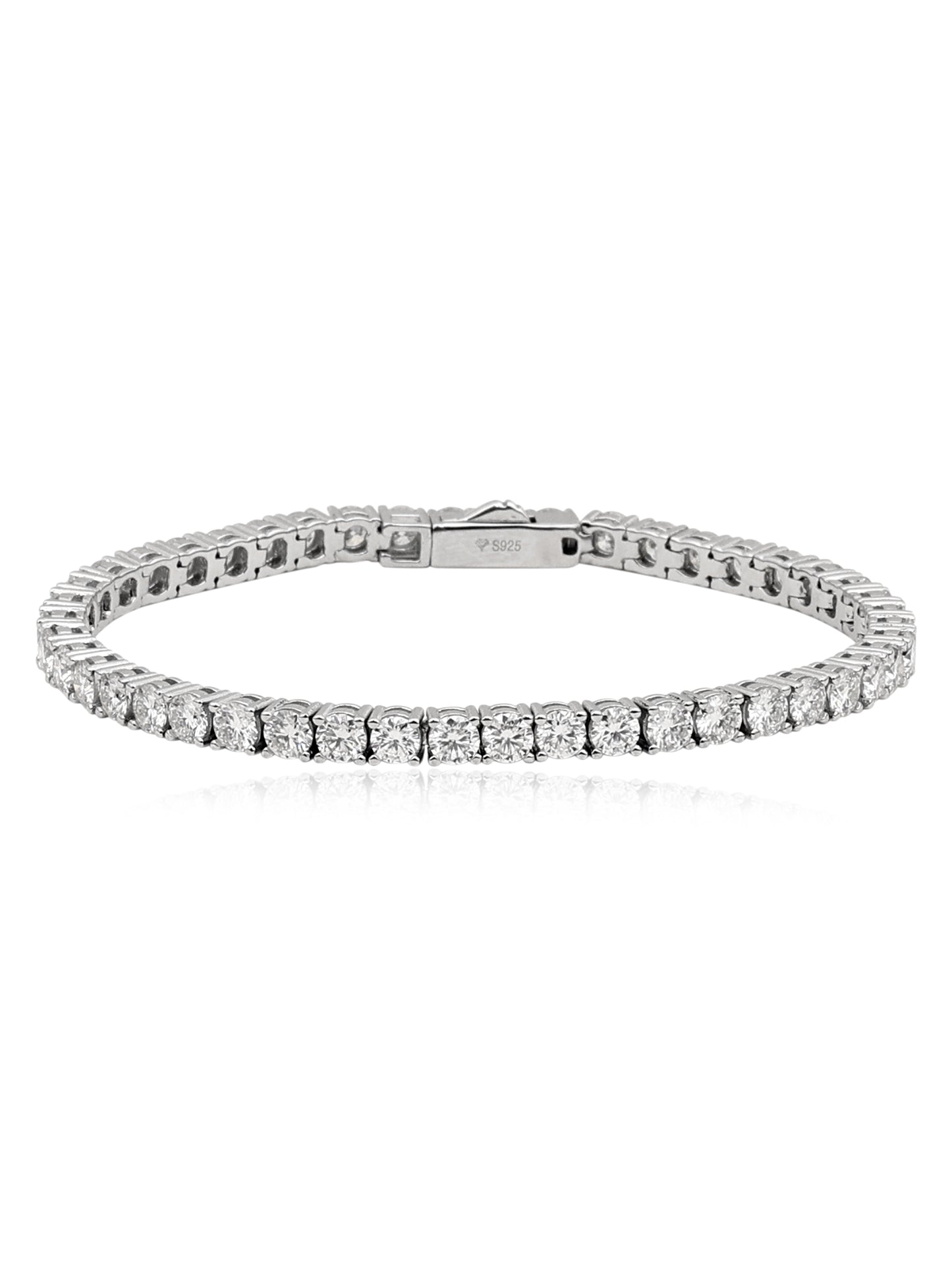Pulseira Riviera 45 pontos moissanite