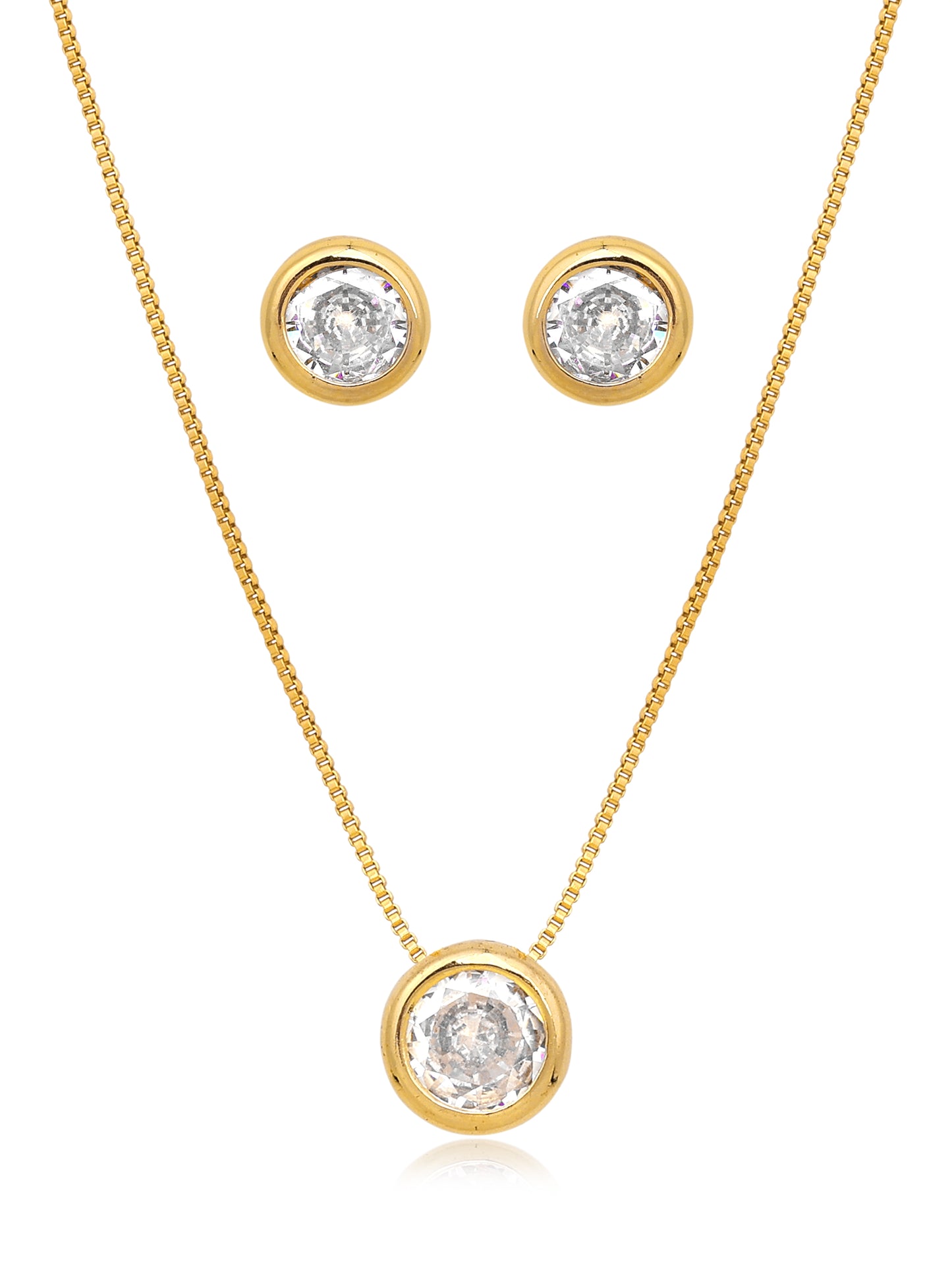 Conjunto Ponto de Luz Ouro