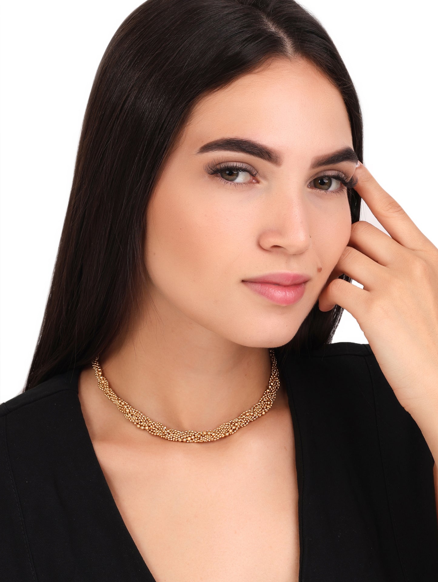 Choker Boll Ouro