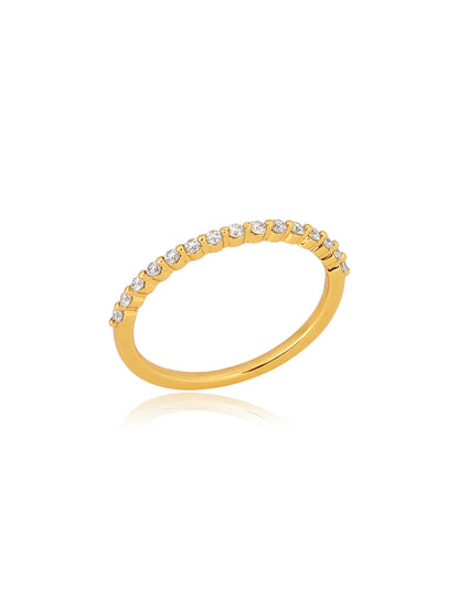 Aparador Moissanite 1.0 mm Ouro