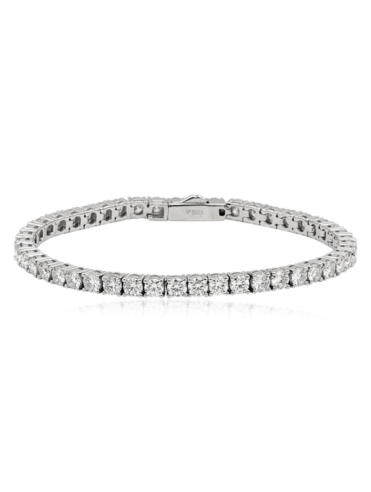 Pulseira Riviera 45 pontos moissanite