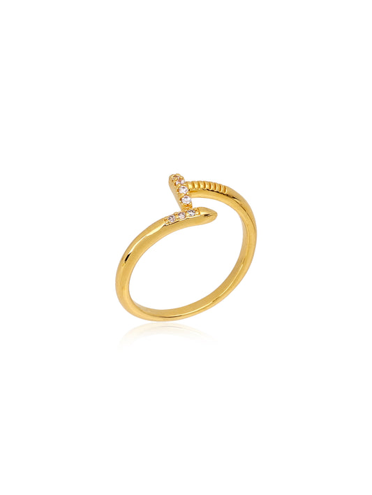 Anel Prego Ouro