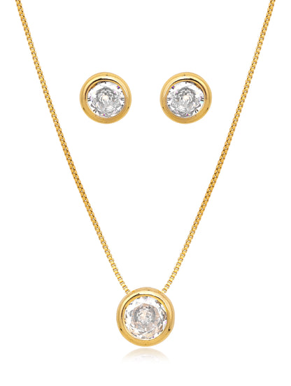 Conjunto Ponto de Luz Ouro