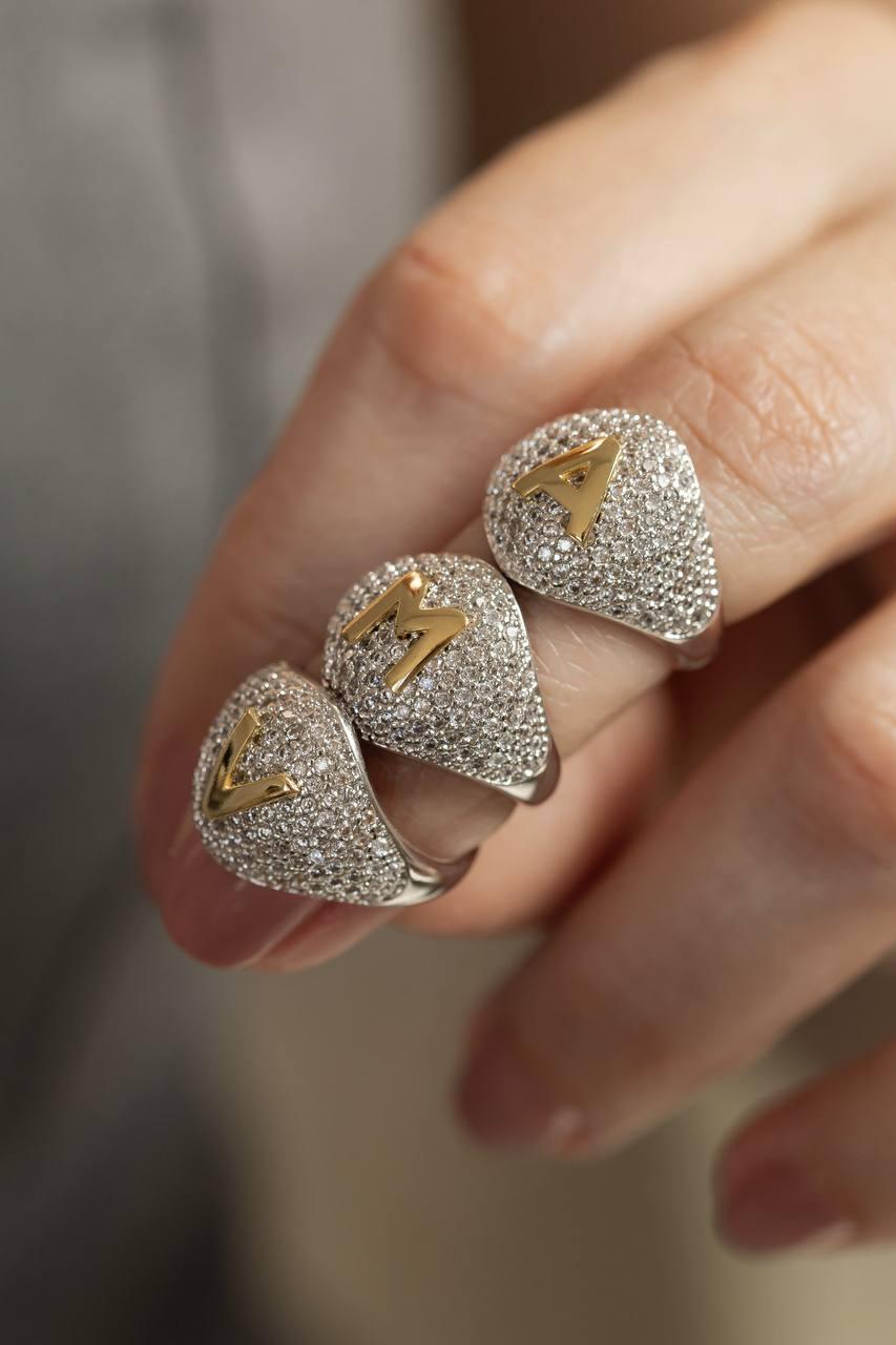 Anel inicial ÍCONE semijoia