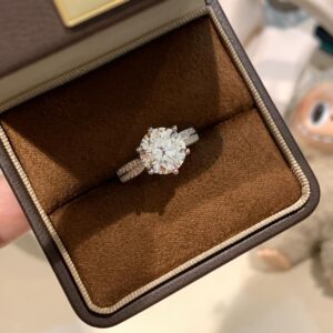 Anel solitário 10 mm PRIVÉ 925