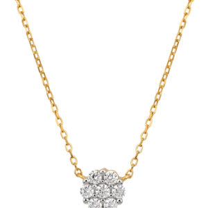 Colar Flourette Ouro 925